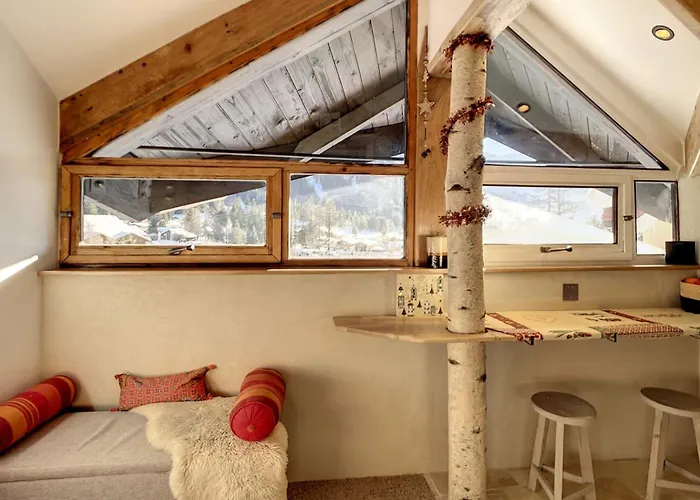 Daire Residence Grand Roc - Ancolies Studio - Happy Rentals