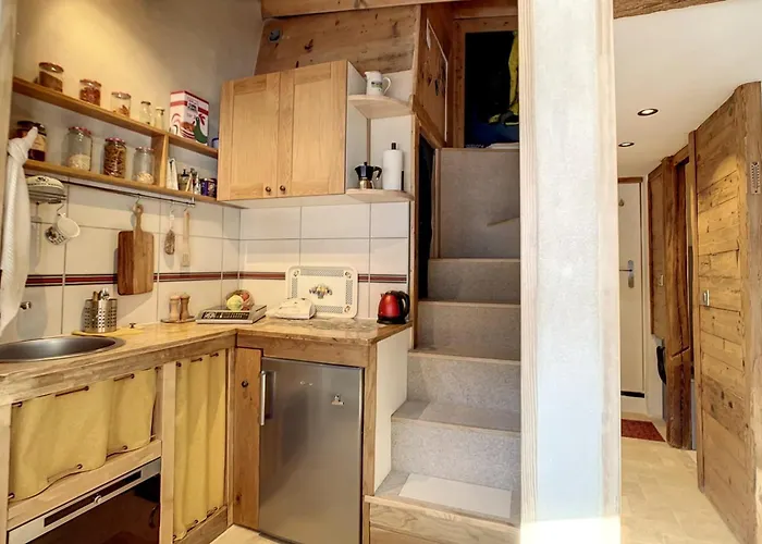 Apartment Residence Grand Roc - Ancolies Studio - Happy Rentals Chamonix